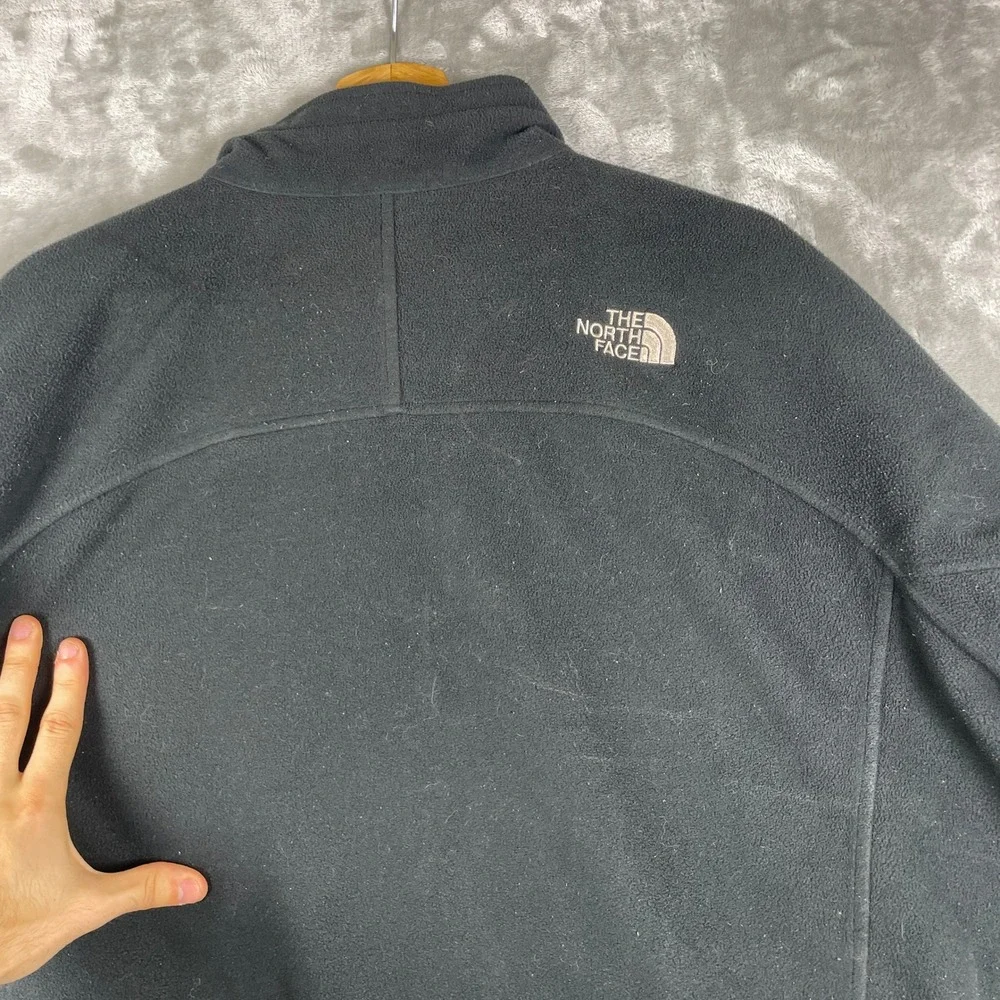 The North Face Windwall Fleece Jacket Mens XL Black Full Zip Fall 2007